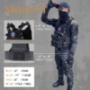 MGFLASHFORCE – gilet tactique pour hommes, gilet de Combat militaire, léger, Molle, porte-plaque, Airsoft, Paintball