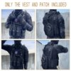 MGFLASHFORCE – gilet tactique pour hommes, gilet de Combat militaire, léger, Molle, porte-plaque, Airsoft, Paintball