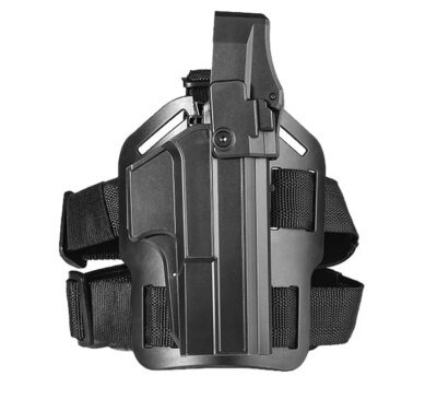 TEGE OWB – étui à pistolet de niveau 3, pour Glock 17/22/31, fournitures de Police militaire, de service, avec fixation de la plate-forme de jambe tombante