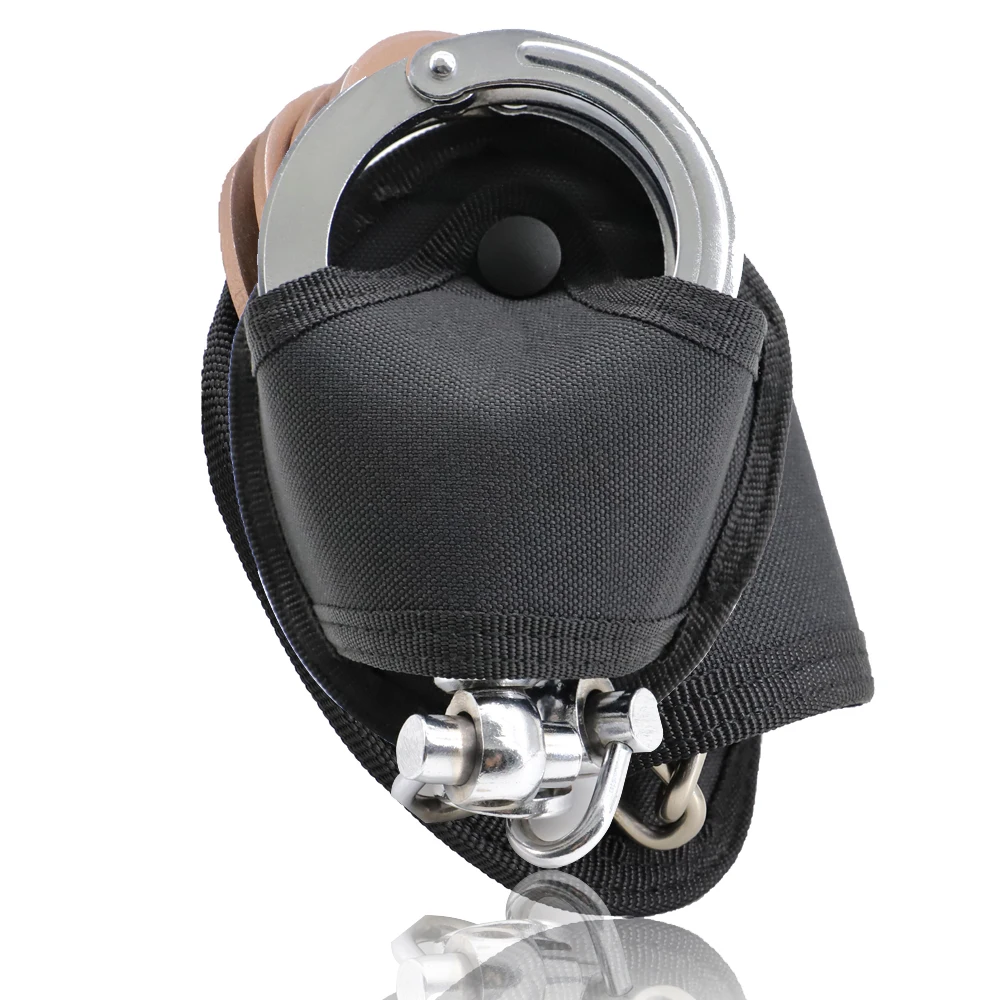 Étui à menottes tactiques de Police, accessoires tactiques noirs, étui à menottes – Image 3