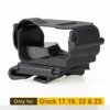 4083-404644.jpg Ătui souple rotatif Ă Clip Glock 360, pour main droite, s'adapte Ă Marue et KSC G17/18, peut ĂȘtre fixĂ© horizontalement et verticalement