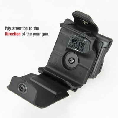 4083-ac209f.jpg Ătui souple rotatif Ă Clip Glock 360, pour main droite, s'adapte Ă Marue et KSC G17/18, peut ĂȘtre fixĂ© horizontalement et verticalement