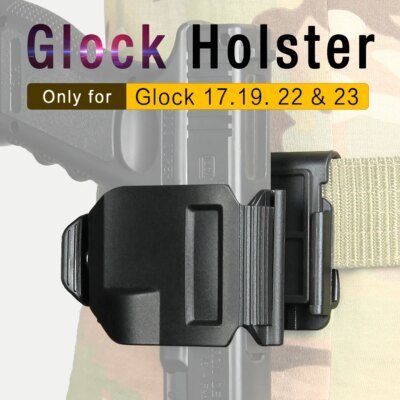 4083-d85203.jpg Ătui souple rotatif Ă Clip Glock 360, pour main droite, s'adapte Ă Marue et KSC G17/18, peut ĂȘtre fixĂ© horizontalement et verticalement