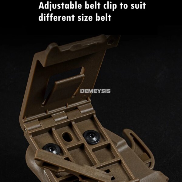 Étui réglable pour pistolet Airsoft, ceinture de taille, idéal pour la chasse en plein air – Image 5