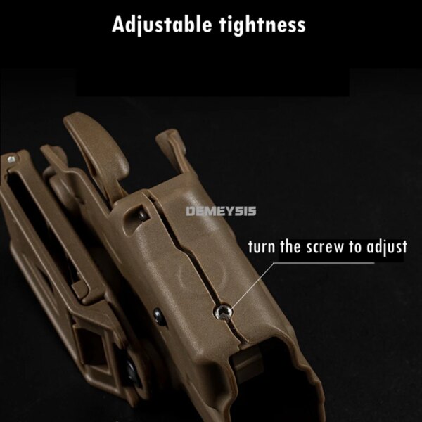 Étui réglable pour pistolet Airsoft, ceinture de taille, idéal pour la chasse en plein air – Image 4