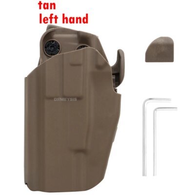 Étui ajustable pour pistolet Airsoft, idéal pour la chasse, le tir, la ceinture, idéal pour le transport de pistolets tactiques légers