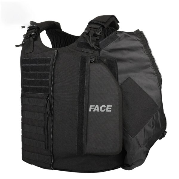 Gilet militaire tactique MOLLE 1000D, porte-plaque à dégagement rapide, gilet de Combat Airsoft, armure corporelle d'entraînement de chasse en plein air – Image 5