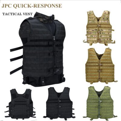 4192-8543dd.jpg Gilet tactique léger à démontage rapide 900D, combinaison d'entraînement MOLLE militaire Airsoft