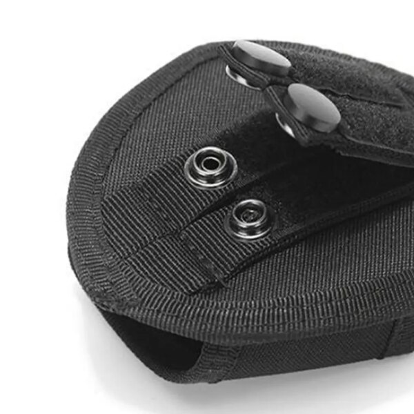 Menottes universelles tactiques avec petites poches, étui de Police, manilles, pochette, ceinture, porte-haut ouvert, boucle de ceinture, accessoires – Image 4
