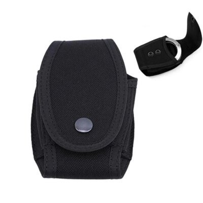 4264-f1b4d2.jpg Sac de chasse en Nylon à sortie rapide, pochette de menottes tactiques Molle, outil porte-clé et téléphone, poches de taille universelles