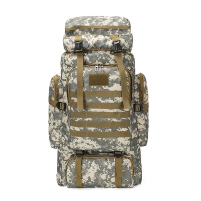 sac militaire à dos tactique de Camouflage étanche 80l