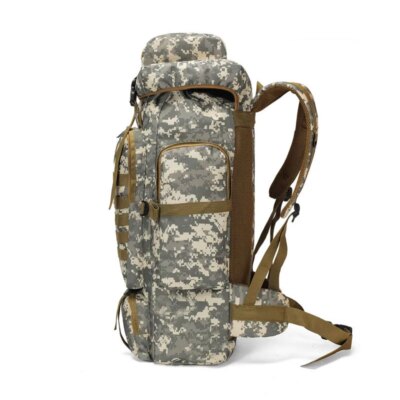 sac militaire à dos tactique de Camouflage étanche 80l