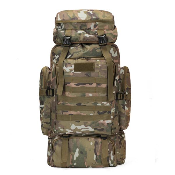sac militaire à dos tactique de Camouflage étanche 80l