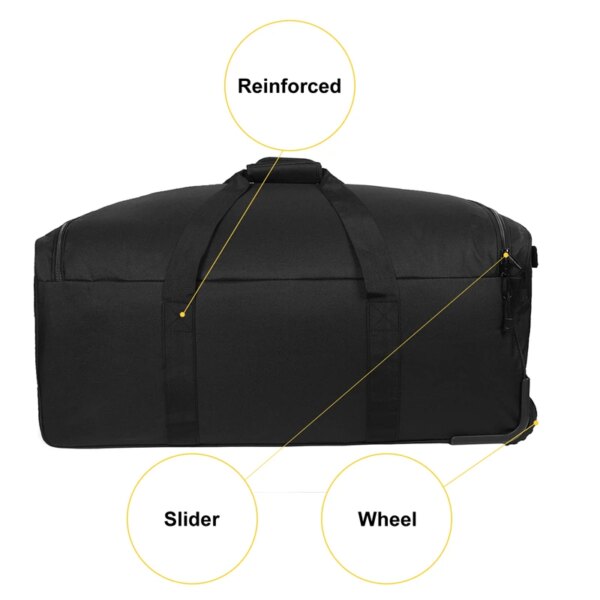sac militaire à main de voyage à grande capacité pour Camping en plein air 124L – Image 3