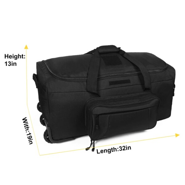 sac militaire à main de voyage à grande capacité pour Camping en plein air 124L – Image 5