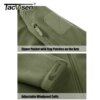 veste militaire homme polaire militaire à fermeture éclair complète