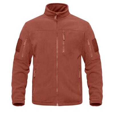 veste militaire homme polaire militaire à fermeture éclair complète