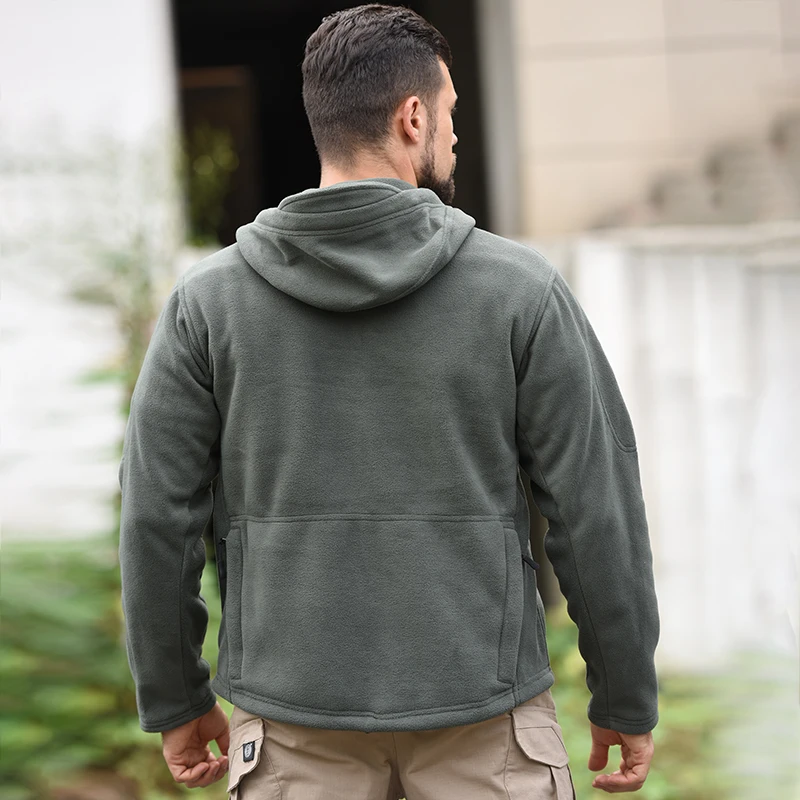 veste militaire homme tactiques à fermeture éclair complète – Image 6