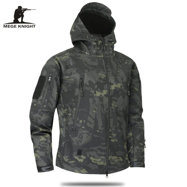 veste militaire homme à capuche de marque pour homme – Image 2