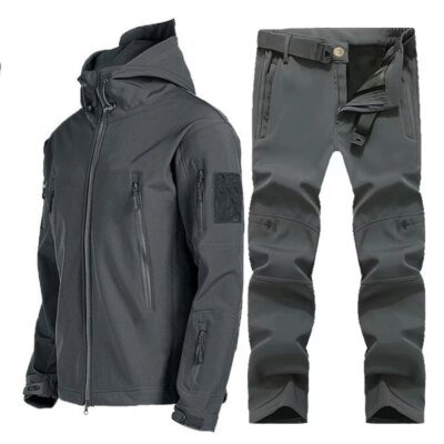 veste militaire homme et pantalon imperméables pour homme