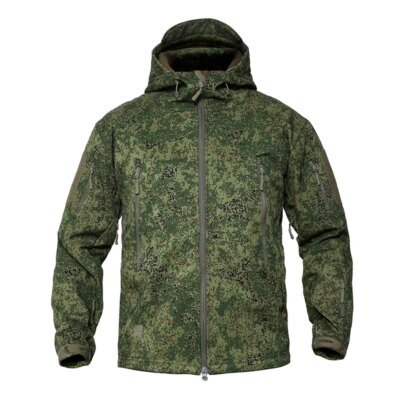 veste militaire homme à capuche tactique molletonnée