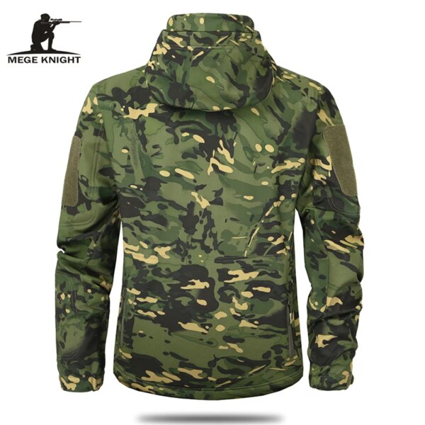 veste militaire homme à capuche tactique molletonnée – Image 3