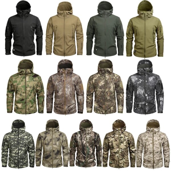 veste militaire homme à capuche tactique molletonnée – Image 4
