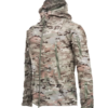 Veste militaire en peau de requin souple pour homme