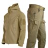 veste militaire homme et pantalon imperméables pour homme