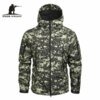 veste militaire homme à capuche tactique molletonnée