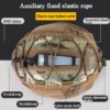 Housse de casque tactique de l'armée pour airsoft et paintball,accessoire militaire de protection pour MH PJ BJ rapide,