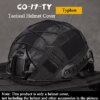 Housse de casque tactique de l'armée pour airsoft et paintball,accessoire militaire de protection pour MH PJ BJ rapide,