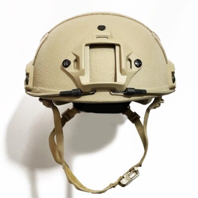 Casque Tactique Balistique ACH Coupe Haute, Pare-Balles, Armure Corporelle, Noyau Aramide, de Sécurité, NIJ IIIA MICH FAST