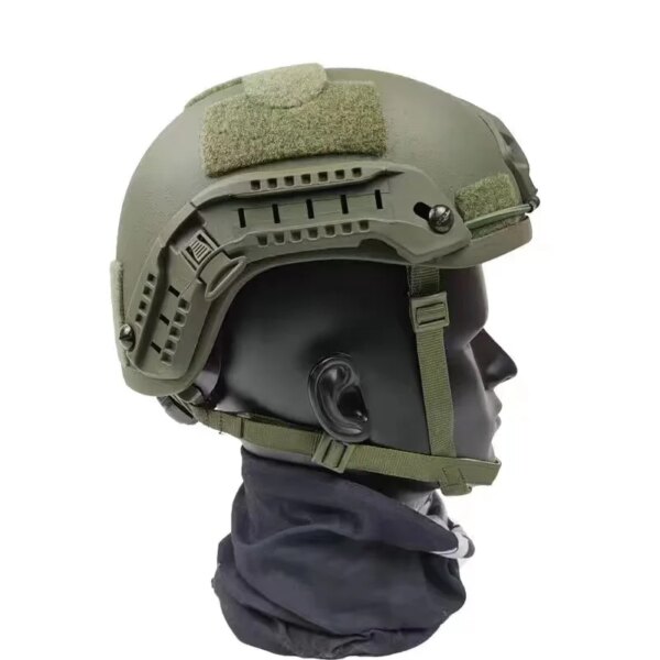 Casque de sécurité balistique ACH, coupe haute, pare-balles, armure corporelle, aramide Core, NIJ IIIA MICH FAST 2000B – Image 4