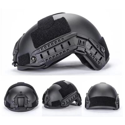 Casque de sécurité balistique ACH, coupe haute, pare-balles, armure corporelle, aramide Core, NIJ IIIA MICH FAST 2000B
