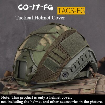Housse de casque tactique de l'armée pour airsoft et paintball,accessoire militaire de protection pour MH PJ BJ rapide,