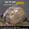 Housse de casque tactique de l'armée pour airsoft et paintball,accessoire militaire de protection pour MH PJ BJ rapide,