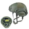 6016-117968.jpg Casque balistique hmwpe à coupe haute, avec système de Suspension de 2 générations, casque tactique pare-balles, classe NIJ IIIA, mach2000