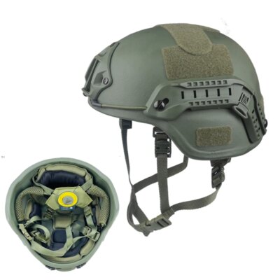 6016-117968.jpg Casque balistique hmwpe à coupe haute, avec système de Suspension de 2 générations, casque tactique pare-balles, classe NIJ IIIA, mach2000