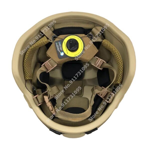 6016-498fbe.jpg Casque balistique hmwpe à coupe haute, avec système de Suspension de 2 générations, casque tactique pare-balles, classe NIJ IIIA, mach2000