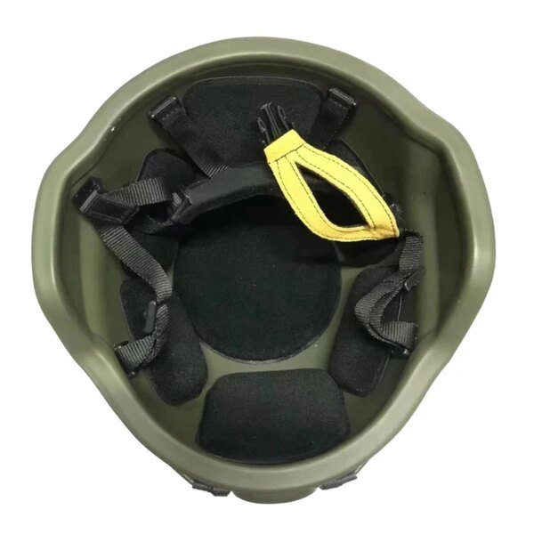 6016-54e562.jpg Casque balistique hmwpe à coupe haute, avec système de Suspension de 2 générations, casque tactique pare-balles, classe NIJ IIIA, mach2000