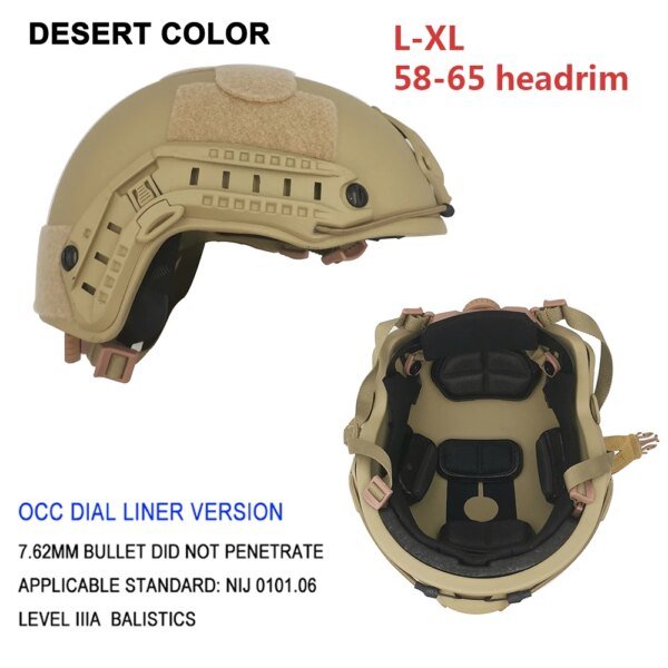 ACH – casque tactique balistique à coupe haute, pare-balles, armure corporelle, aramide Core, sécurité, NIJ IIIA MICH FAST, LPRED