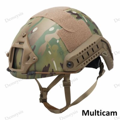 6045-96d571.jpg Casque tactique de sport en plein air, camouflage rapide MH Airsoft, accessoire nouveau, ABS