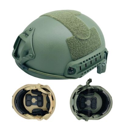 6063-c82cc6.jpg FAST NIJ IIIA â casque balistique Ă coupe haute, coupe tactique, rĂ©sistant aux balles, doublure de cadran UHMW-PE