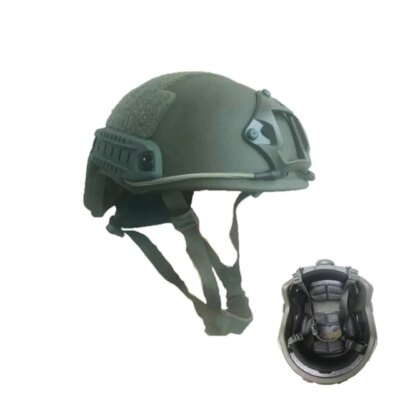 FAST NIJ IIIA – casque balistique à coupe haute, coupe tactique, résistant aux balles, doublure de cadran UHMW-PE