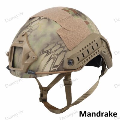Casque tactique de sport en plein air, camouflage rapide MH Airsoft, accessoire nouveau, ABS