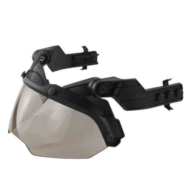 VULPO – casque tactique réglable, lunettes à rabat Airsoft Paintball, casque rapide coupe-vent Anti-buée CS Wargame, lunettes de Protection – Image 6