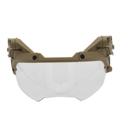 6164-98d5c9.jpg VULPO â casque tactique rĂ©glable, lunettes Ă rabat Airsoft Paintball, casque rapide coupe-vent Anti-buĂ©e CS Wargame, lunettes de Protection