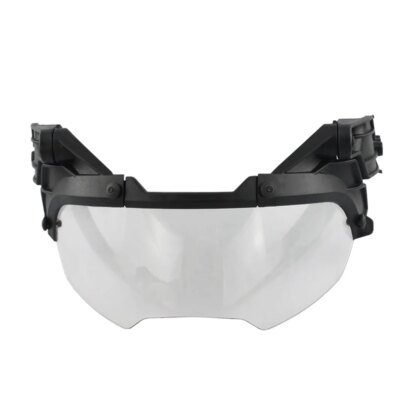 6165-85f451.jpg VULPO – casque tactique réglable, lunettes à rabat Airsoft Paintball, casque rapide coupe-vent Anti-buée CS Wargame, lunettes de Protection