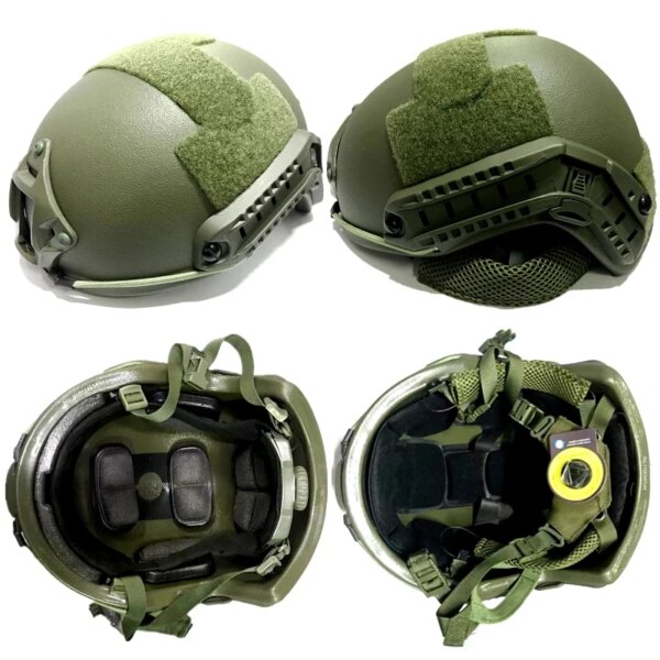 Casque balistique ACH de haute qualité avec système de coussin de Suspension, pare-balles rapide NIJ IIIA